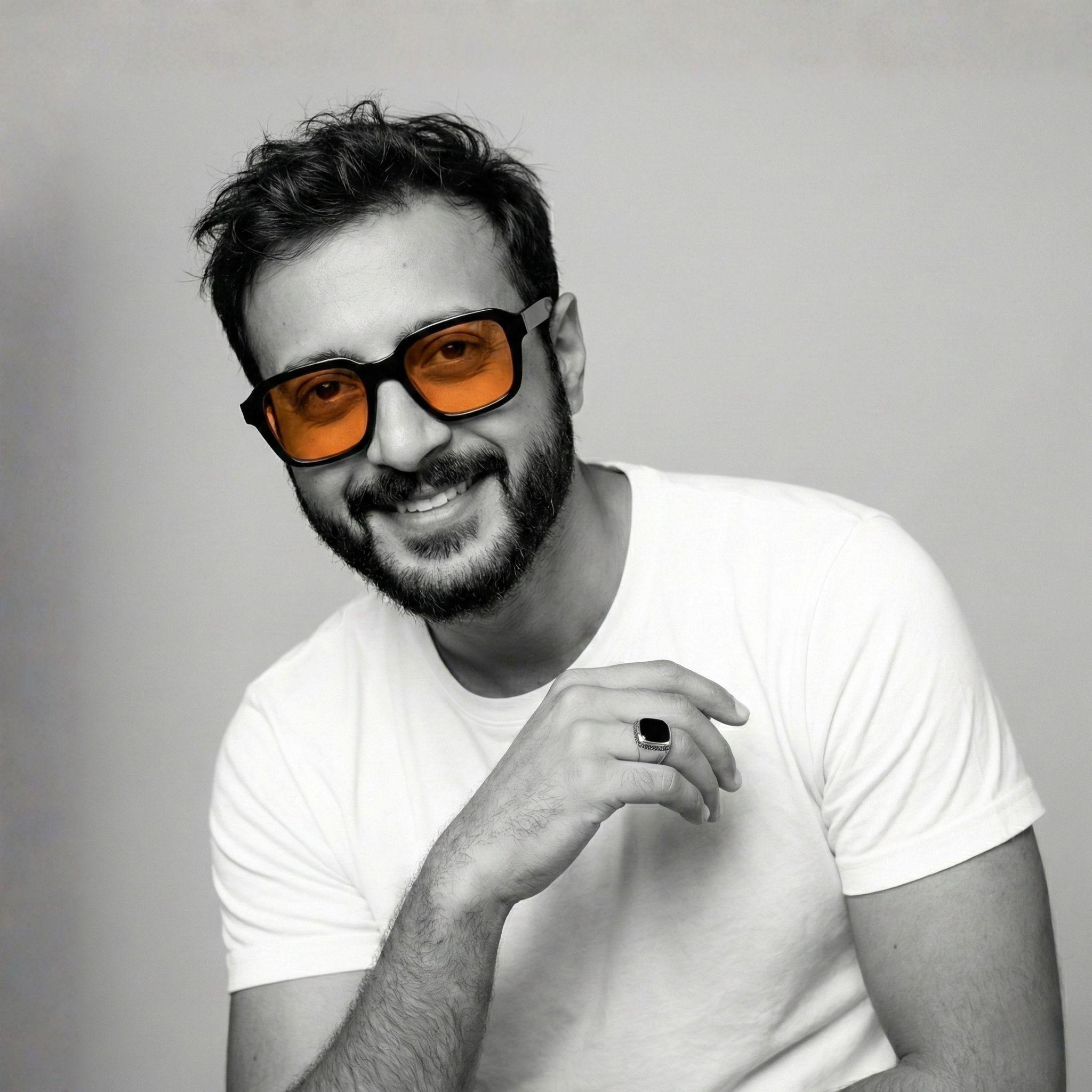 Wasi Mohsin, social media strategist, wearing glasses